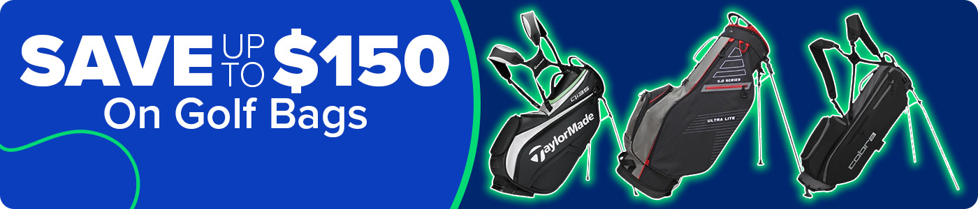 Save up to $150 on Golf Bags