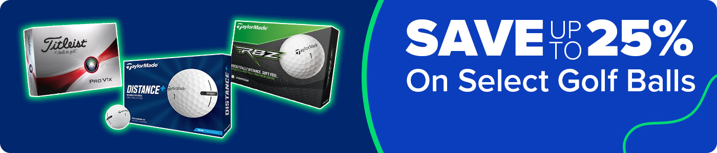Save up to 25% on Golf Balls