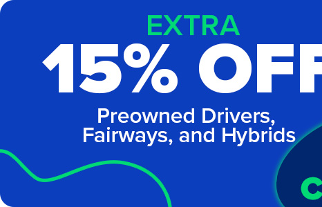 15% Off All Preowned Drivers With Code: CYBER