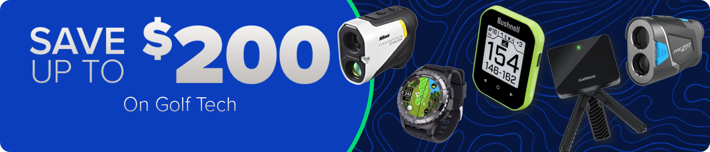Save up to $200 on Golf Tech