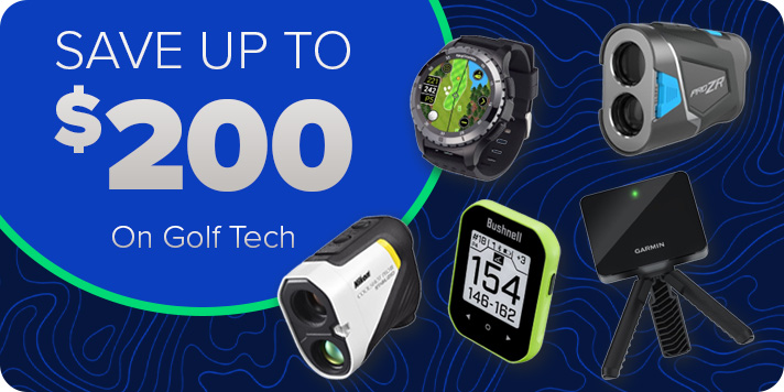 Save up to $200 on Golf Tech