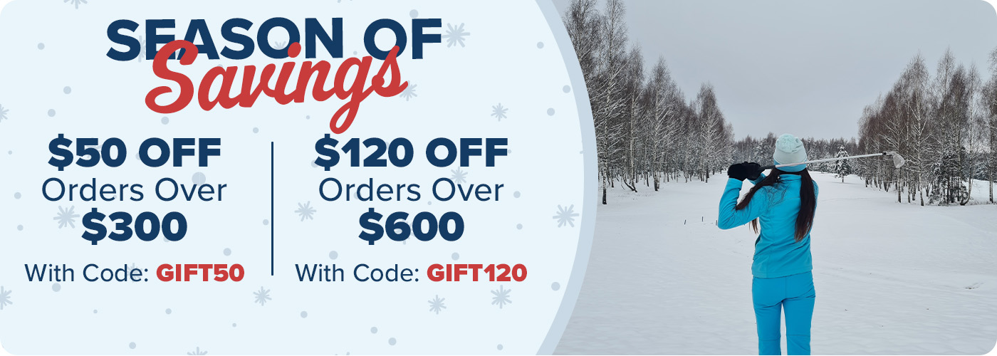 $50 Off Orders $300 or More with Code: GIFT50 or $120 Off Orders $600 or More with Code: GIFT120