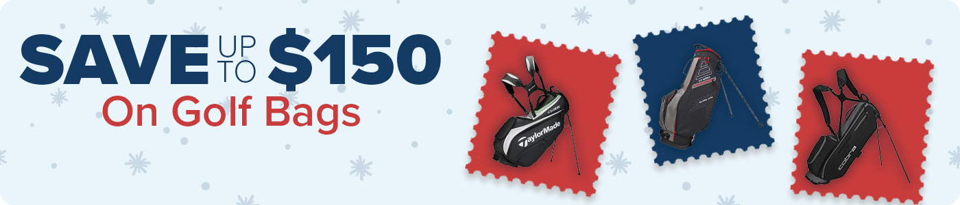Save up to $150 on Golf Bags