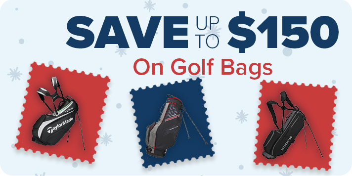 Save up to $150 on Golf Bags