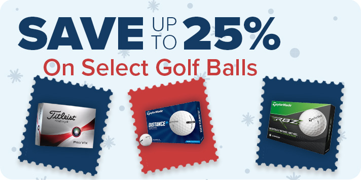 Save up to 25% on select Golf Balls