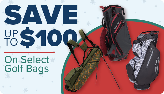 Save Up To $100 On Golf Bags