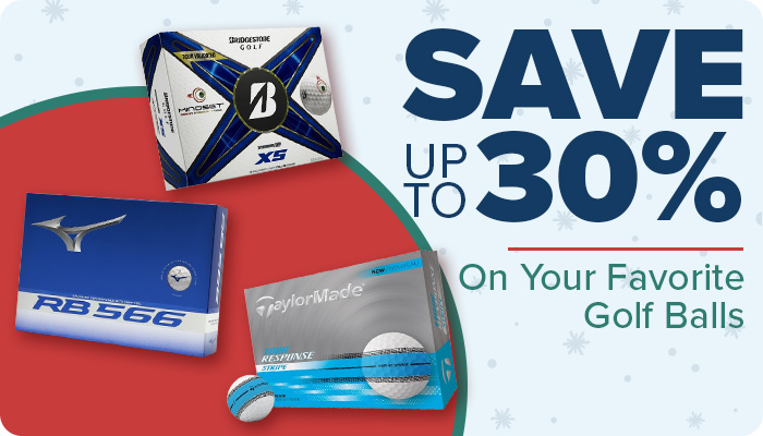 Save Up To 30% On Your Favorite Brands of Golf Balls
