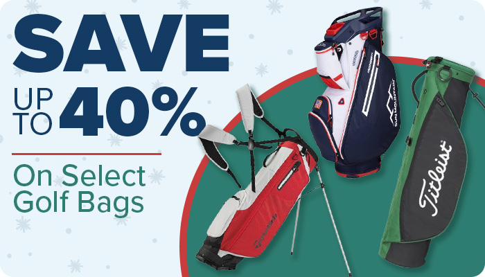 Save up to 40% on Select Golf Bags