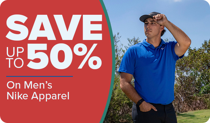 Save up to 50% on Men's Nike