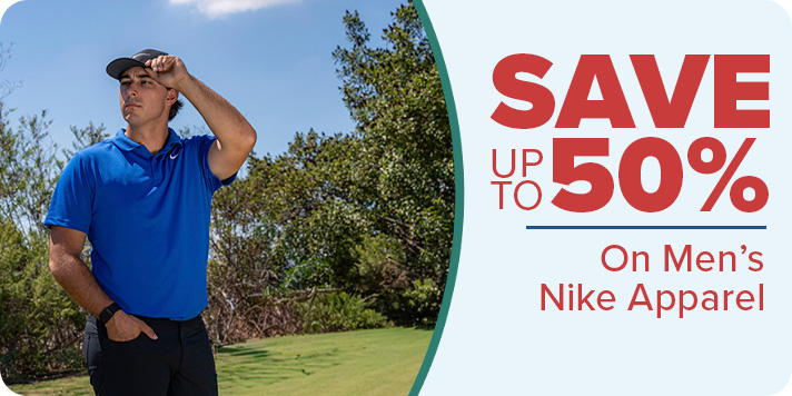 Save up to 50% on Men's Nike