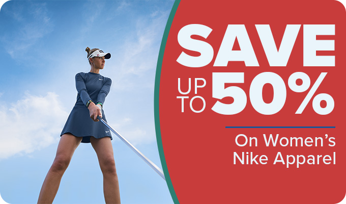 Save up to 50% on Women's Nike