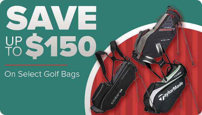 Save up to $150 on Golf Bags