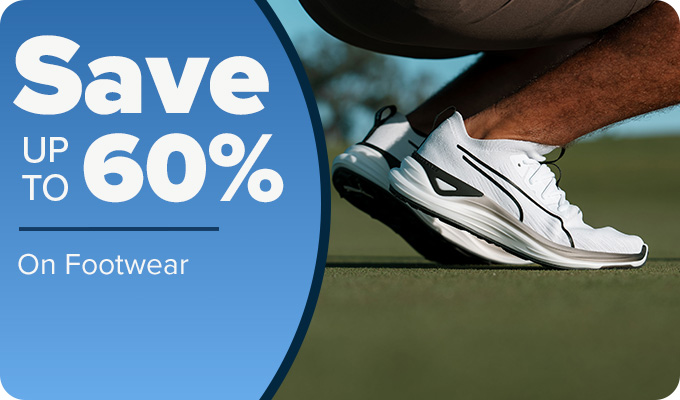 Save up to 60% on Footwear