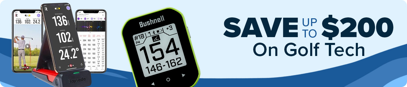 Save up to $200 on Golf Tech