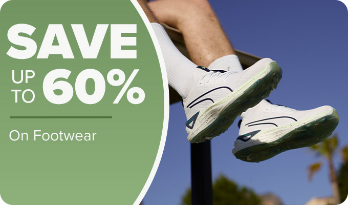 Save up to 60% on Footwear