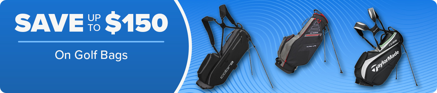 Save up to $150 on Golf Bags