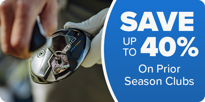 Save up to 40% on Prior Season Clubs