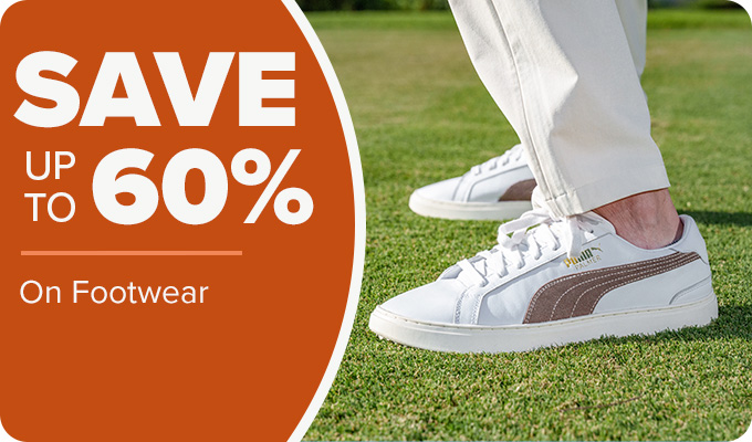 Save up to 60% on Footwear