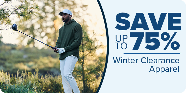 Apparel Winter Clearance, save up to 75%