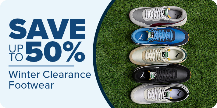 Footwear Winter Clearance, Save up to 50%