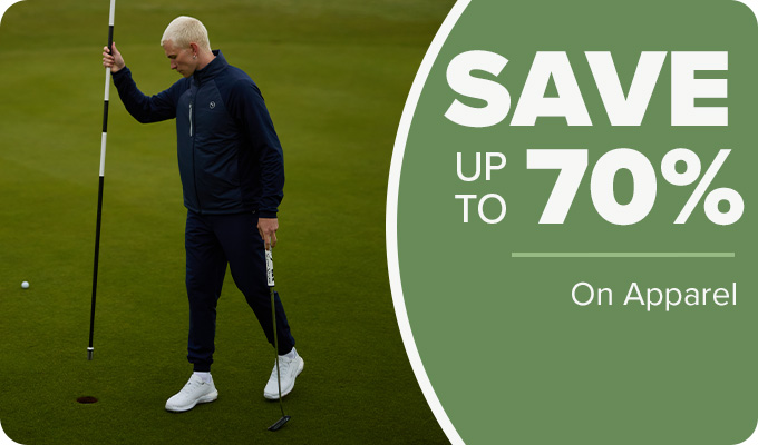 Save up to 70% on Apparel