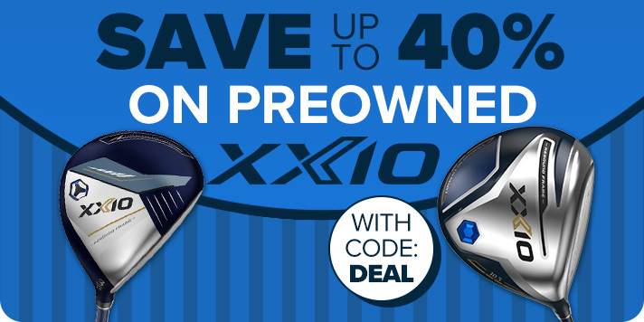 Up to 40% Off All Preowned Cleveland, Srixon, & XXIO - 10% off with code: DEAL