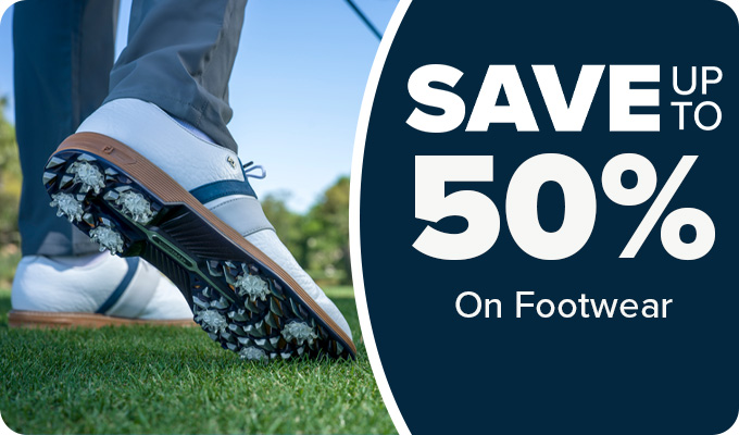 Save up to 50% on Footwear