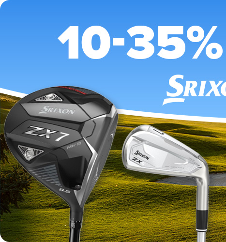 10-35% Off All Preowned Cleveland, Srixon, & XXIO Clubs