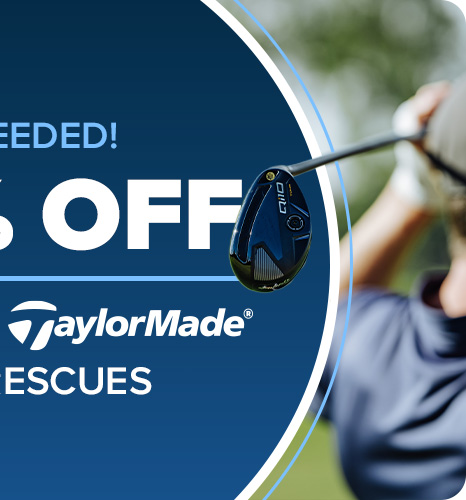 15%-30% Off Preowned TaylorMade Fairways & Rescues - No Code Needed