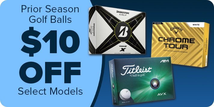 Prior Season Golf Balls - $10 off Select Models