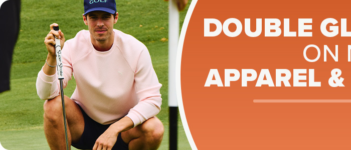 Double Global Cash on NEW Apparel!