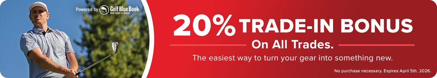 20% Trade-In Bonus on All Trades. No Purchase Necessary.