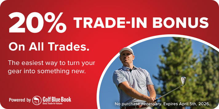 20% Trade-In Bonus on All Trades. No Purchase Necessary.