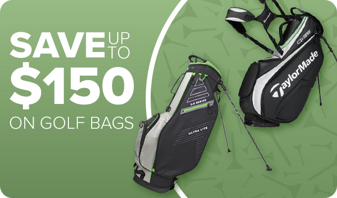 Save up to $150 on Golf Bags