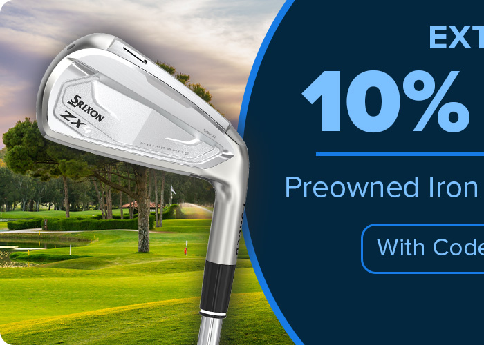 Save an Extra 10% On Preowned Iron Sets & Hybrids with Code: SAVE10
