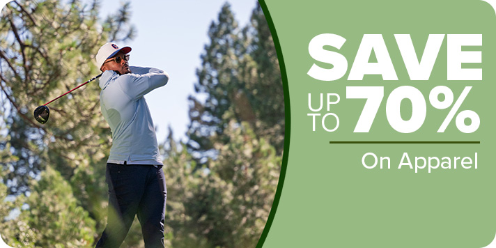 Save up to 70% on Apparel