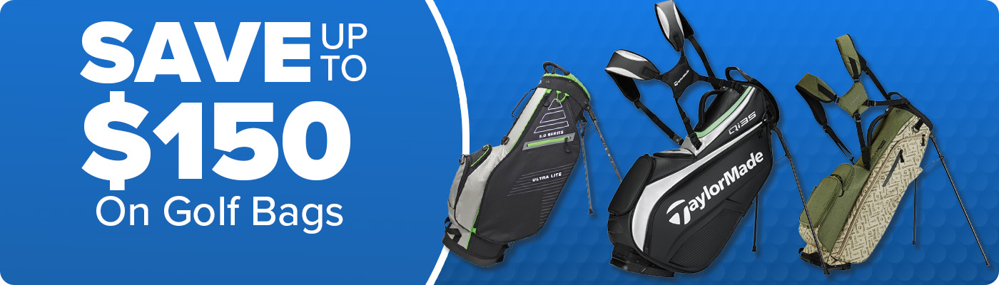 Save up to $150 on Golf Bags