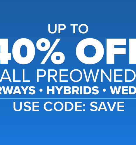 Up To 40% Off All Preowned Hybrids with Code: SAVE