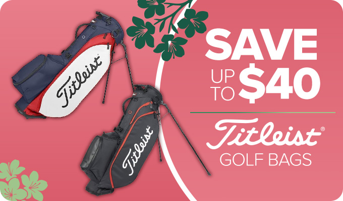 Save up to $40 on Titleist Golf Bags