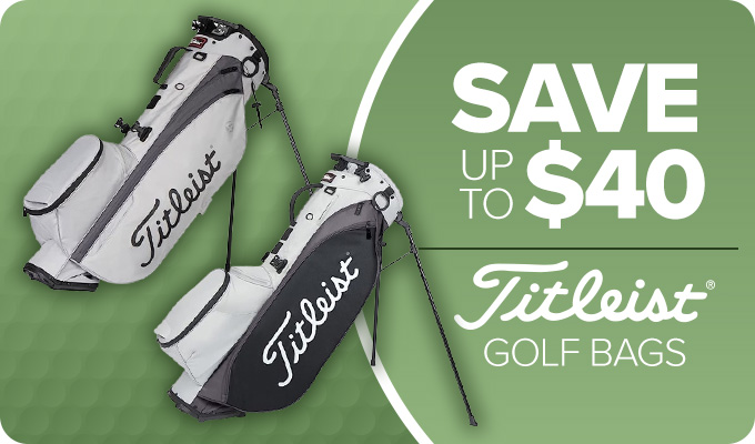 Save up to $40 on Titleist Golf Bags