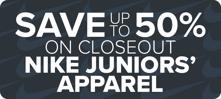 Save up to 50% on Closeout Nike Apparel - Juniors'