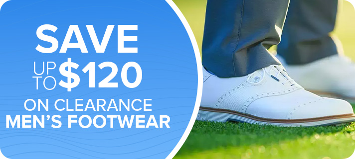 Save up to $120 on Footwear Clearance - Men's