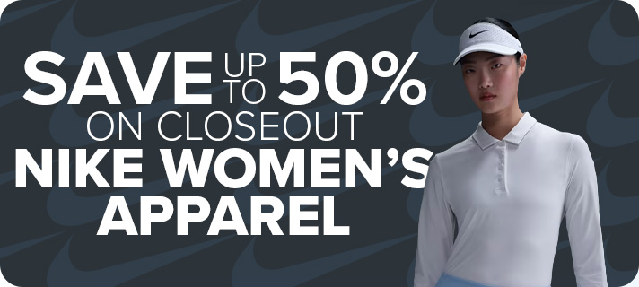 Save up to 50% on Closeout Nike Apparel - Women's