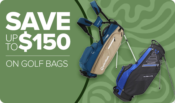 Save up to $150 on Golf Bags