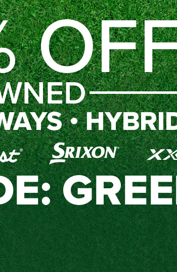 Up To 45% Off Preowned Drivers, Fairways & Hybrids From Srixon With Code: GREEN