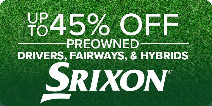 Up To 45% Off Preowned Drivers, Fairways & Hybrids From Srixon With Code: GREEN