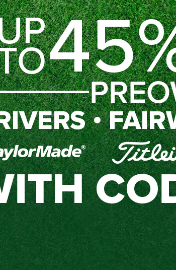 Up To 45% Off Preowned Drivers, Fairways & Hybrids From Titleist With Code: GREEN