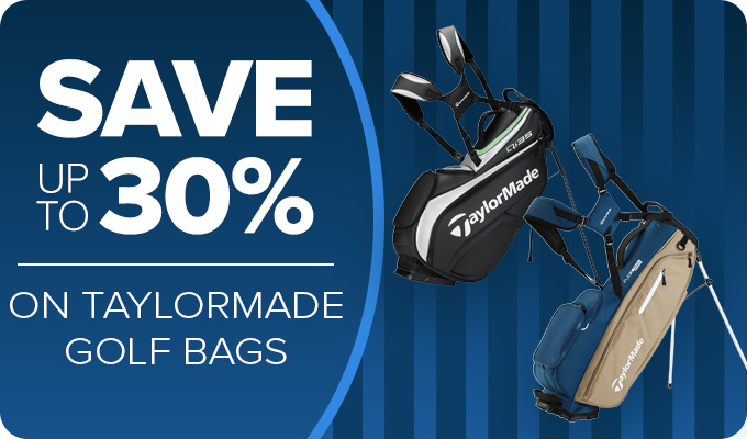 Save up to 30% on TaylorMade Golf Bags