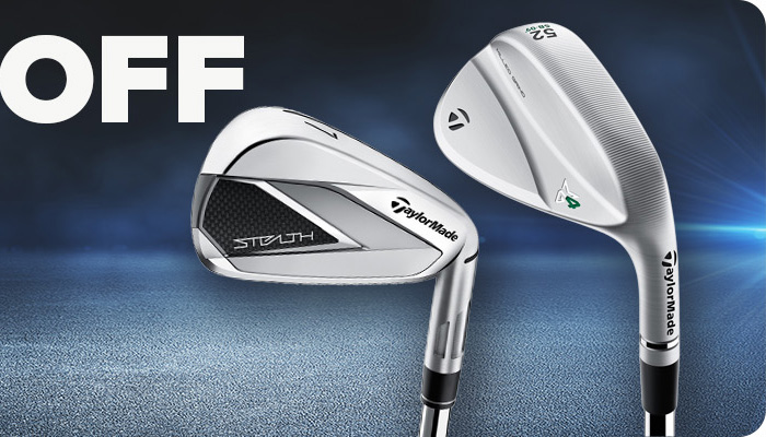 Extra 15% Off TaylorMade Preowned Iron Sets with Code: PLAY15