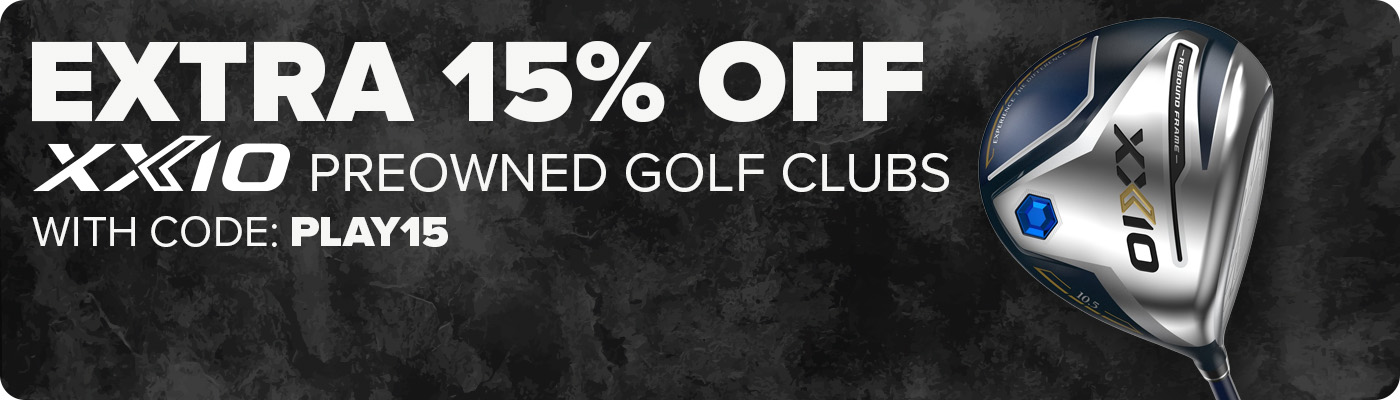 Extra 15% Off All Preowned XXIO Golf Clubs with Code: PLAY15